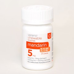 verano Edibles Candy 1:1 Mandarin Chewable Troches