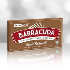 Churro Milk Chocolate Bar 200mg Barracuda By Detroit Edible Company