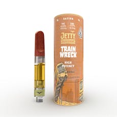 TRAINWRECK CARTRIDGE 1G | SATIVA | JETTY HIGH THC