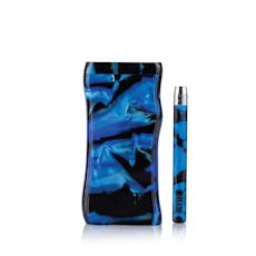 MPB Magnetic Poker Box Acrylic w/ Matching Taster Bat by RYOT - Blue & Black