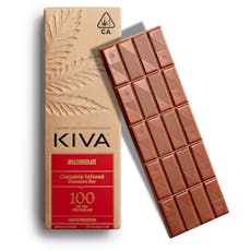 Kiva Bar 100mg Milk Chocolate