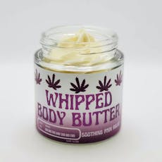Highly Rooted - Whipped Body Butter 300 mg THC + 300 mg CBD