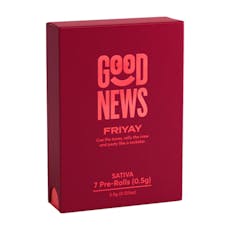 GOOD NEWS FRIYAY INFUSED 5PK PRE-ROLLS 2.5G