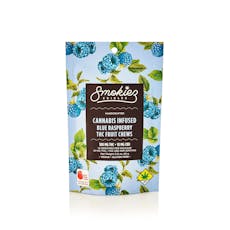 Smokiez Fruit Chews Blue Raspberry 100mg