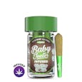 Baby Jeeter Infused Pre-Roll Thin Mint Cookies .5g (5pk)