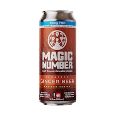 Magic Number 25mg Ginger Beer