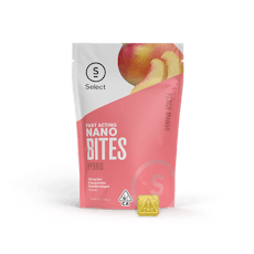 Curaleaf Select Nano Bites Peach Mango Hybrid 100mg (20ct)