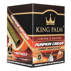 King Palm - Pumpkin Cream Mini Leaf Tubes 2pk