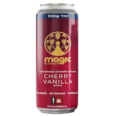 Magic Number - 50mg Cherry Vanilla Soda