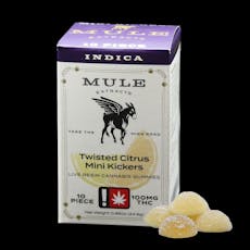 Twisted Citrus Indica Mini Kickers | Mule Extracts