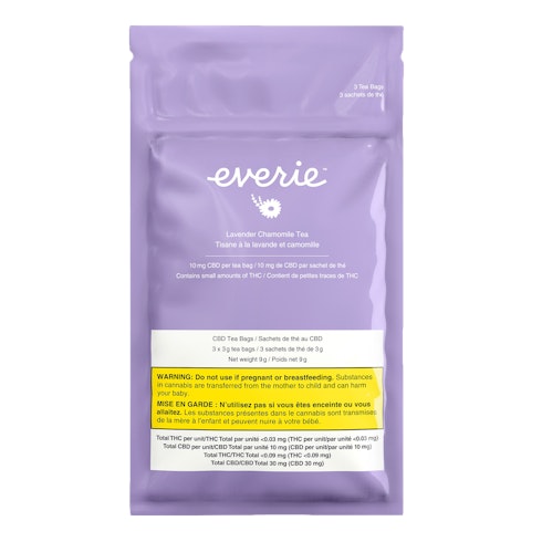 Lavender Chamomile CBD Tea, 3 Pack | Leafly Lavender Chamomile CBD Tea, 3 Pack | Leafly