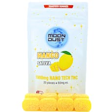Moon Dust 1000mg Nano Gummies Mango