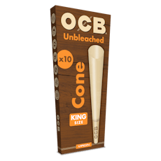 OCB Cones 1&1/4 Unbleached