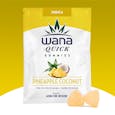 Wana Quick - Pineapple Coconut Soft Chews - 2x5mg Vegan, Gluten Free