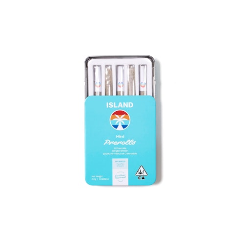 Island Minis Preroll 5 Pack Pacific Dream Hybrid Leafly Island Minis Preroll 5 Pack Pacific Dream Hybrid Leafly