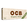 OCB | 1 1/4 Organic Hemp | Papers + Tips