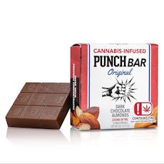 Punch Bar 225mg |Dark Chocolate almond