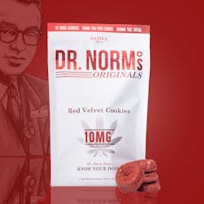 Dr. Norm's - Red Velvet Cookies 10pk 100mg