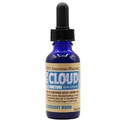 CBD American Shaman Hemp CBD Hemp CBD Tinctures VG Cloud Tincture - Blueberry Moon - CBD & Terpene Rich Hemp Oil - 150mg (15ml)