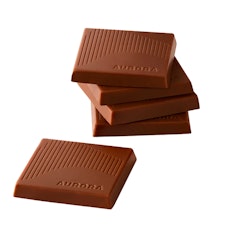 Aurora Drift Edibles Chocolates Sea Salt & Caramel Milk Chocolate Squares 10mg 5-pack