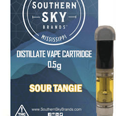 SOUTHERN SKY: 0.5g Vape Cart - Sour Tangie SH Tested