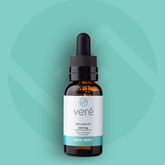 Veré Hemp CBD Hemp CBD Oil 500mg 99% Pure Premium CBD Oil (Pharma Grade Quality, Organic, 0% THC), Refreshing Peppermint Flavor