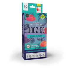 Nano Doozies - Raspberry THC CHILL 10 Pack (80g) (100mg THC)
