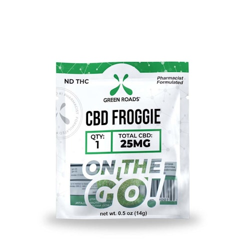 Cbd Sweet Gummy Froggie 1 Count 25 Mg On The Go Cbd Sweet Gummy Froggie 1 Count 25 Mg On The Go