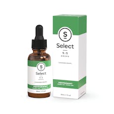 Select 1:1 Drops Peppermint
