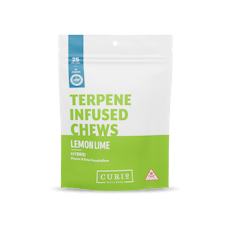 Curio Wellness | Gummies | Lemon Lime Terpene Chews 250mg