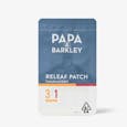 PAPA & BARKLEY - RELEAF PATCH - 3:1 CBD RICH
