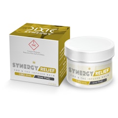 Dixie Brands Topicals Balms SYNERGY 1:1 Relief Balm - 100mg