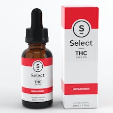 Select THC Unflavored Tincture 1000mg 1fl oz