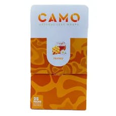 Camo Natural Hemp Leaf Wraps 5ct - Honey