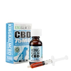 King Kanine Pets Pet Tinctures King Kalm CBD (Small Pet Formula) 75mg