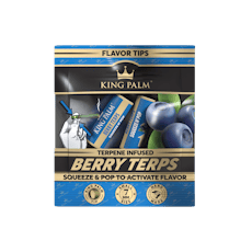 King Palm Terps Filter 2 Pack - Berry Terps