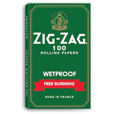 Zig-Zag | Wetproof Free Burning Rolling Paper - Green