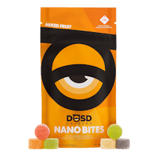 Dosd Mixed Fruit Hybrid 1000mg Nano Gummies (H)
