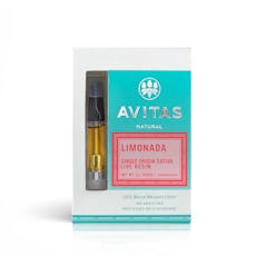 Avitas - Limonada Live Resin Cart 1g
