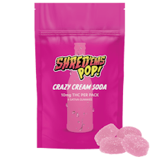 EDIBLE - Shred 'ems Pop! - Crazy Cream Soda - 4 pc