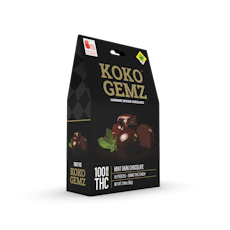 Koko Gemz - Dark Choc. w/Mint - 10PK