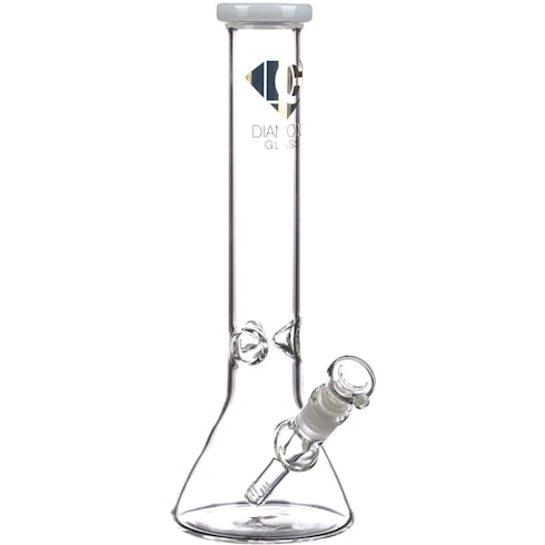 Diamond Glass 13 Classic Beaker Bong Leafly