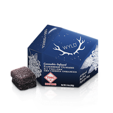 Wyld: Wellness Gummies | Elderberry 2:1 | 300mg THC: 150mg CBN | 10pk