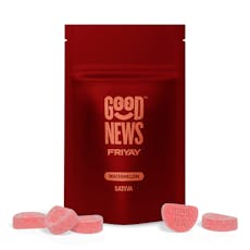 Watermelon Friyay Gummies 100mg (10-Pack | 10mg Each)