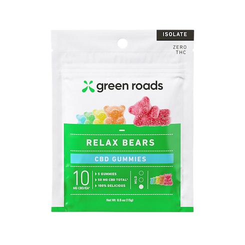 Green Roads Cbd Relax Bears Gummies 50mg 5 Count Leafl Green Roads Cbd Relax Bears Gummies 50mg 5 Count Leafl