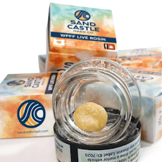 Sand Castle Co. - Live Rosin - Hash Burger (1 gram)
