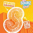 Spinach - Peach Orange 1:1 Sourz Gummies - 5x2mg
