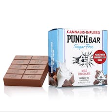 Milk Chocolate Sugar Free Punch Bar 100mg