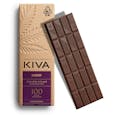 KIVA - Blackberry Dark Chocolate Bar (100mg THC)
