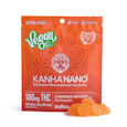 100mg THC Vegan NANO Indica Blood Orange Bliss Gummies (10mg - 10 pack) - Kanha 